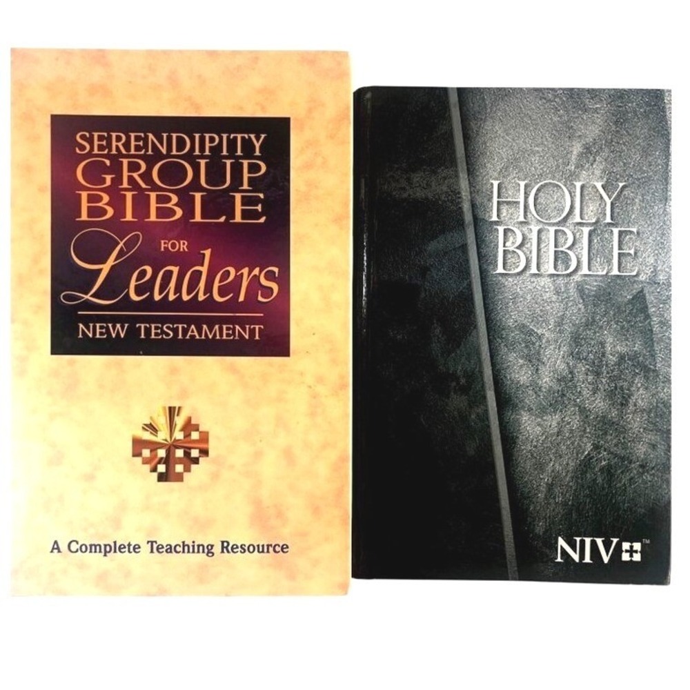 Serendipity Group Bible For Leaders‎ & NIV Holy Bible Set